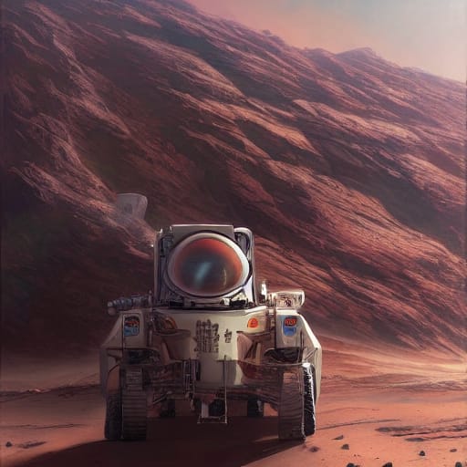 Elon Musk On Mars, Ultra Realistic, Concept Art, Intricate Details ...