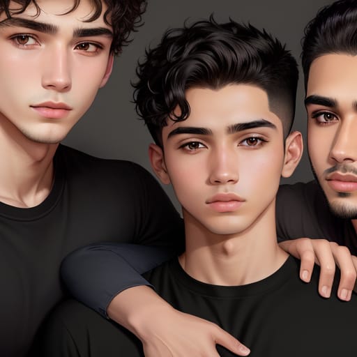 A Close Up Of A Person Wearing A Black Shirt, Hasan Piker, Riyahd Cassiem, Portrait Of A Young Italian Male, Saâdane Afif, Jama Jurabaev, Alex Flores, Isma...