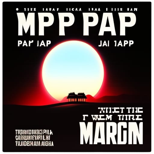 Poster For A Dj Set. Needs To Include Text: 'DJ Papa Murph' And 'Pickled Beats' Theme: This Is For The Dark Hour Of A Dj Set. So Only In Blacks And Whites....