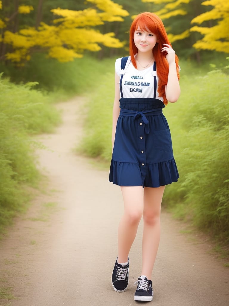 1girl Solo A Cute Young Woman With A Red Hair And Red Eyes, In A Cute Photo, A Cute Photo, Cute Photo, Cute Photo, Cute Photo, Cute Photo, Cute Photo, Cute...