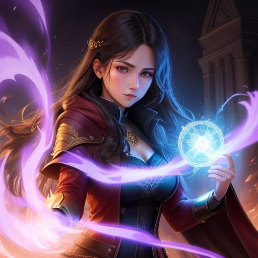 Elena, Undeterred By The Warlock's Imposing Demeanor, Explained Her Quest For Knowledge And Understanding Of The Arcane Arts.